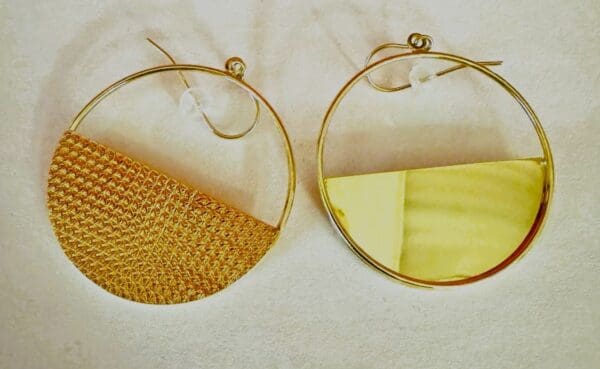 18k Yellow-Gold Hoop Earrings - Image 7