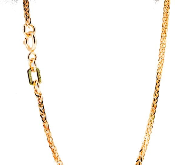 18K Yellow-Gold & Golden South Sea Pearl Circle Necklace - Image 4