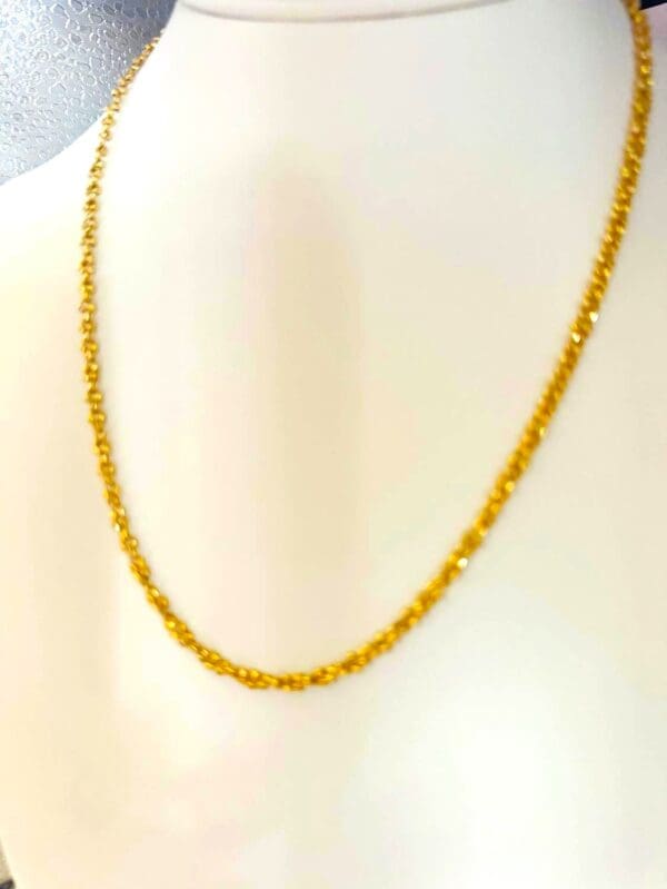 18k Yellow- Gold Chain - Image 4