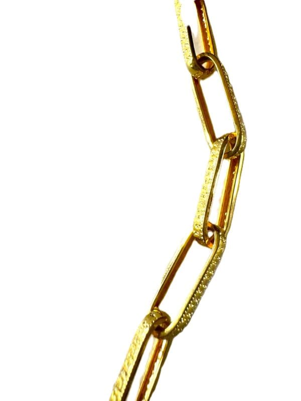 18k Yellow-Gold Link Chain Necklace - Image 3