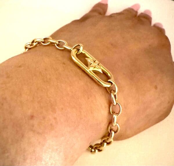 18k Yellow-Gold Designer - Image 4