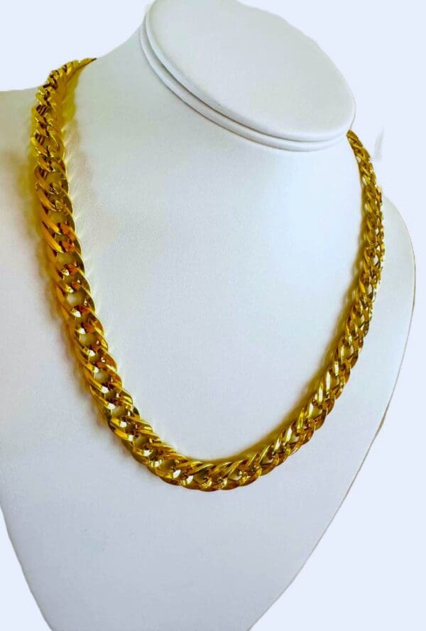 18k Yellow-Gold Japan Chain 10mm - Image 2