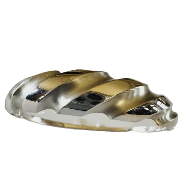 18K White-Gold 15.24 mm Bangle - Image 8