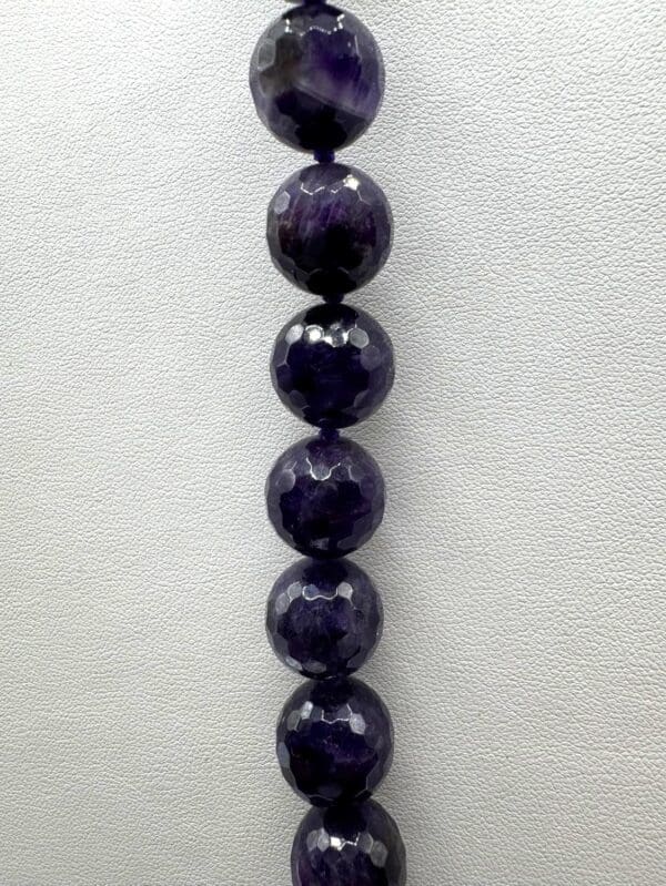 Natural Amethyst Necklace Bracelet Set - Image 13
