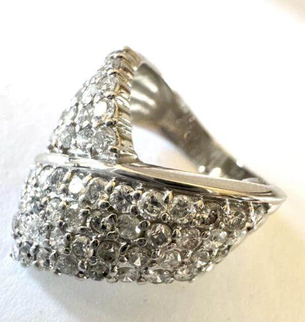 Pt900 2ct Diamond Ring - Image 11