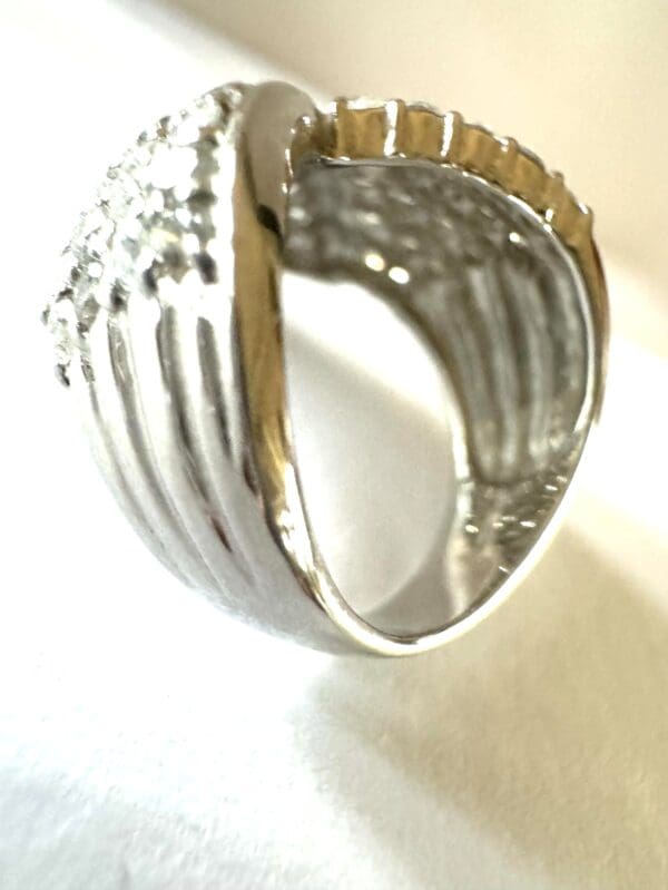 Pt900 2ct Diamond Ring - Image 5