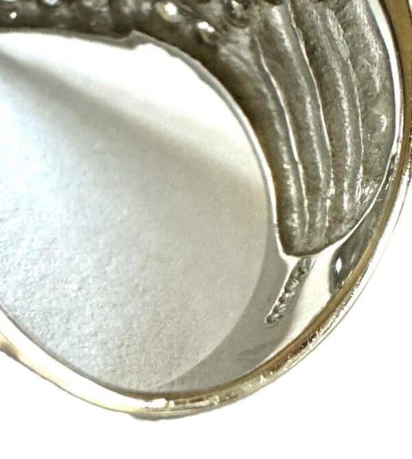 Pt900 2ct Diamond Ring - Image 6