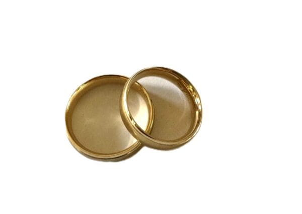18k Yellow-Gold Band Set - Image 3