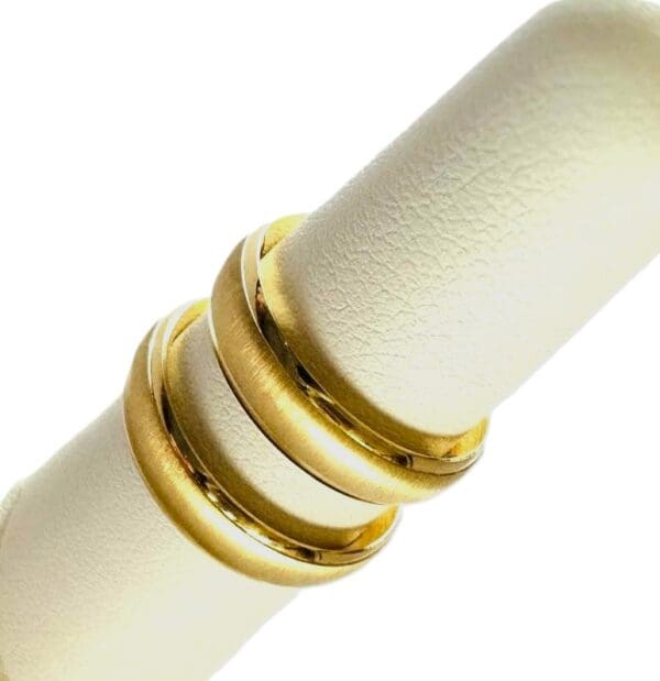 18k Yellow-Gold Band Set - Image 5
