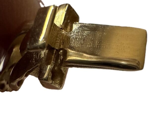 18k Designer-Inspired Greek Key Bangle S7 - Image 3