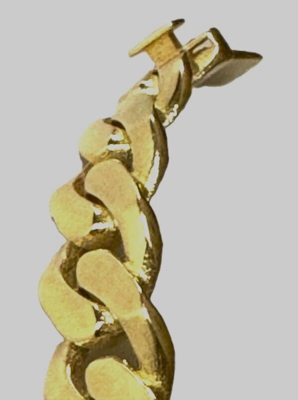 18k Designer-Inspired Greek Key Bangle S7 - Image 7