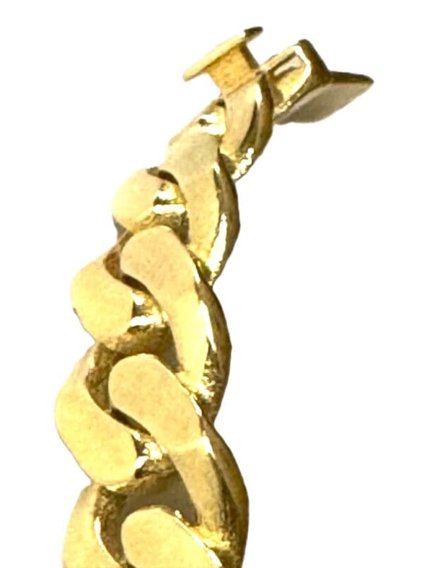 18k Designer-Inspired Greek Key Bangle S7 - Image 5