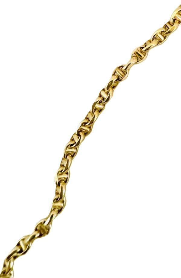 18k Yellow-Gold Anchor Design Necklace - Image 13