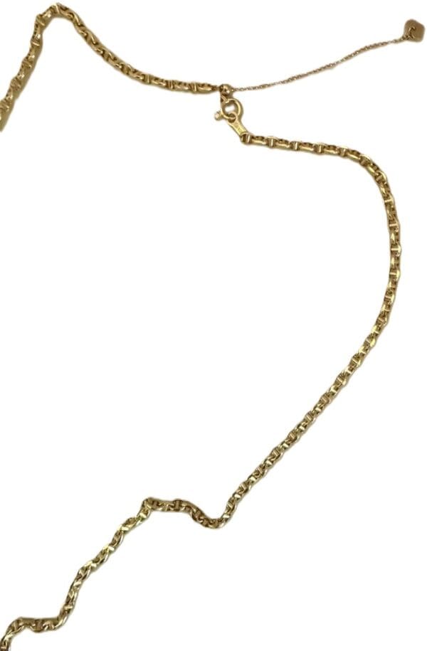18k Yellow-Gold Anchor Design Necklace - Image 15