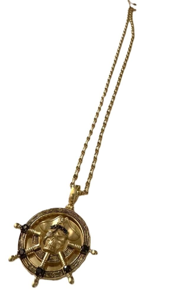 18k Yellow-Gold Anchor Design Necklace - Image 17