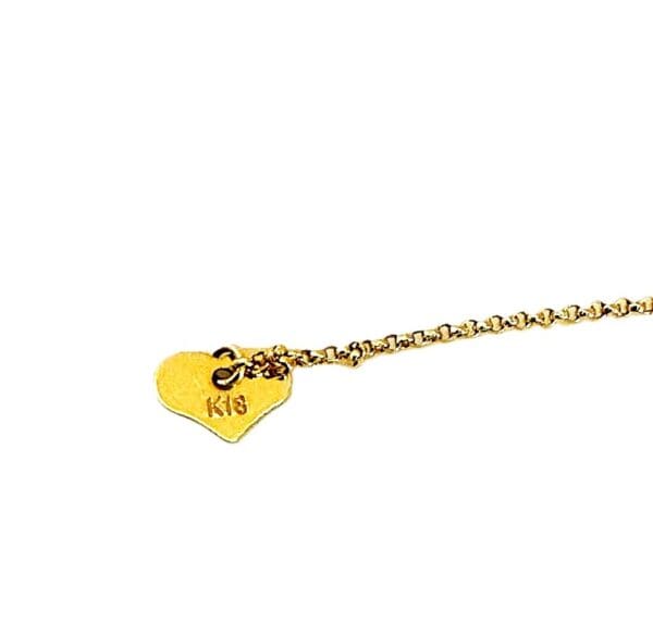 18k Yellow-Gold Anchor Design Necklace - Image 6