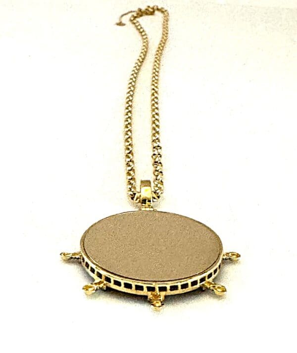 18k Yellow-Gold Anchor Design Necklace - Image 2