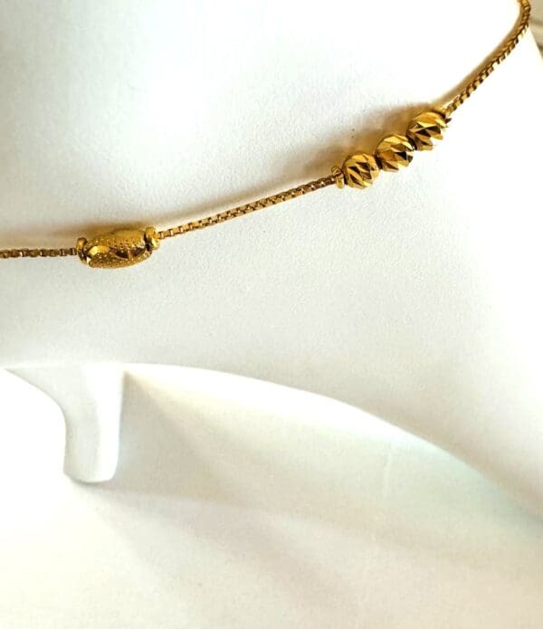22k Yellow-Gold Anklet/Bracelet - Image 15