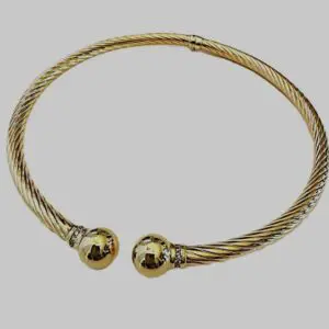 18k Yellow-Gold Collar Necklace