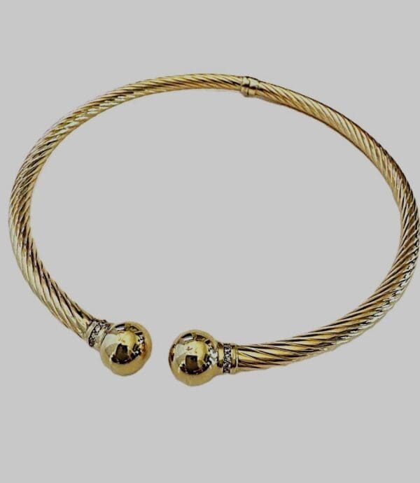 18k Yellow-Gold Collar Necklace