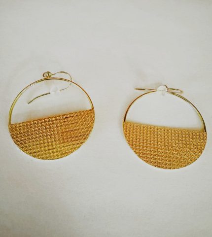 18k Yellow-Gold Hoop Earrings