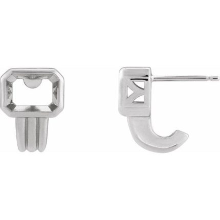 14K Yellow Natural Amethyst Earrings