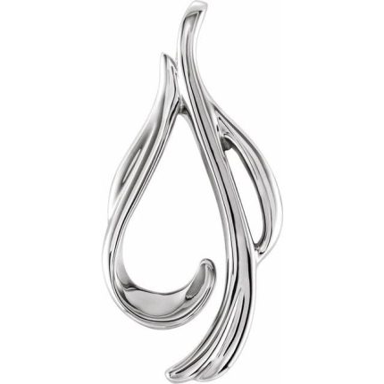 14K Yellow Freeform Pendant