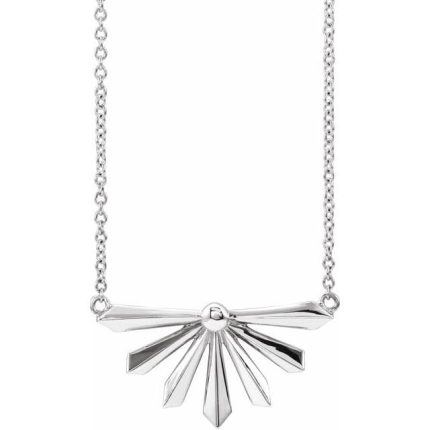 14K Yellow Star Necklace Center