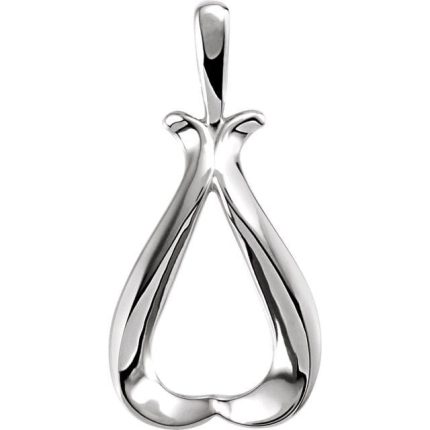 14K Yellow Freeform Pendant