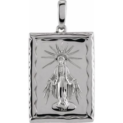 14K Yellow Miraculous Medal