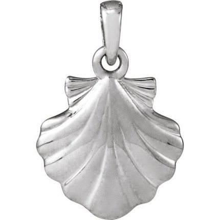 Sterling Silver Shell Pendant
