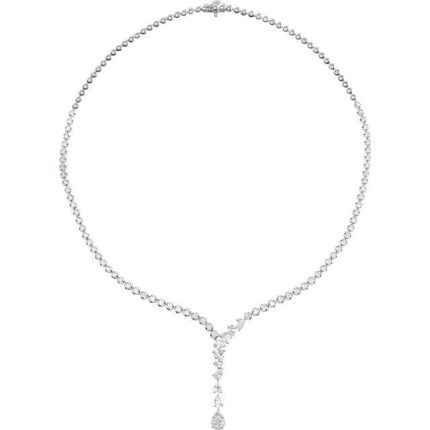 14K Yellow 5 1/2 CTW Lab-Grown Diamond 16 1/2 Necklace
