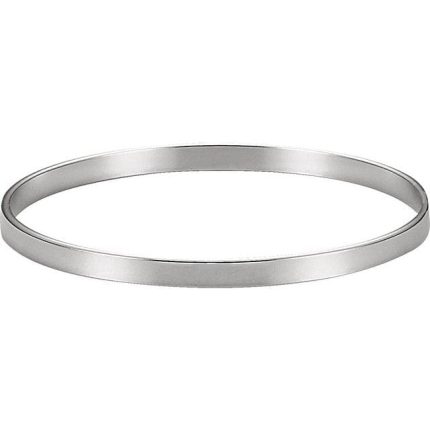 Sterling Silver 1.8 mm Bangle 7 3/4" Bracelet