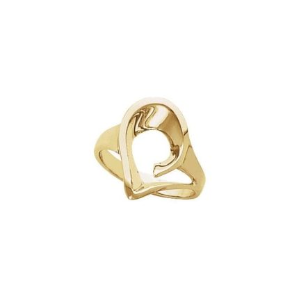 14K Yellow Freeform Ring