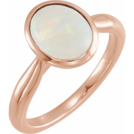 Sterling Silver 12x10 mm Oval Cabochon Ring Mounting