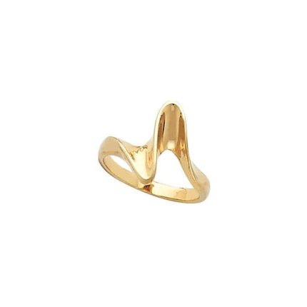 14K Yellow Freeform Ring