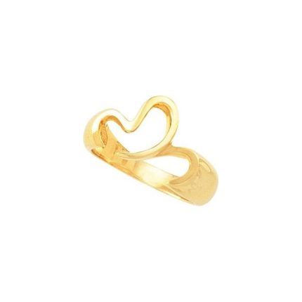 14K Yellow Freeform Ring