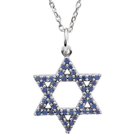 14K Yellow Star of David Pendant Mounting