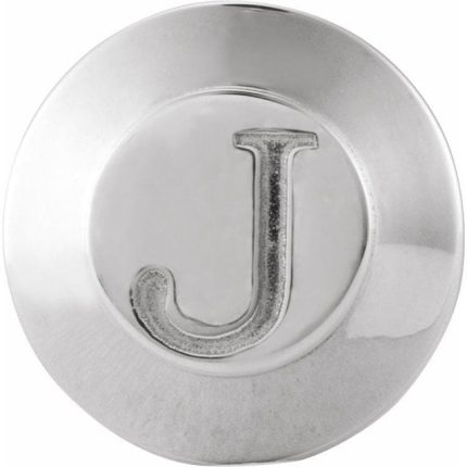 14K Yellow Engravable Tuxedo Stud