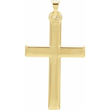 Platinum Cross Pendant