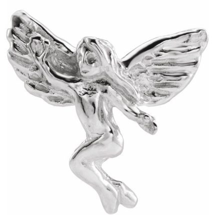 14K Yellow Dancing Angel Lapel Pin